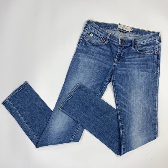 Abercrombie Cute Stretch Maddy Skinny Jeans Size 14 - Picture 1 of 13